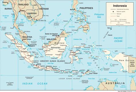 ινδονησία χάρτης